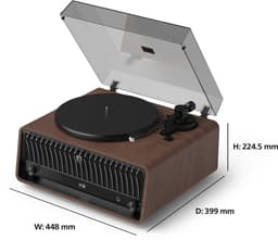PHILIPS CENTURY RANGE - The Tina - TAV9000D - All in One Platenspeler - Retro design, modern geluid - 2 snelheden - DAB+ / FM radio - Bluetooth - 240 W — thumbnail 2