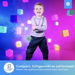 Silvergear Retro Spelcomputer Blokkenspel 26 Spelletjes - Speelgoed Voor in de Auto - Mini Arcade Game Console voor Kinderen - Puzzel Speelgoed - Reisspelletjes Voor Kinderen - Cadeau voor Jongens en Meisjes - Vakantie - 6, 7, 8, 9, 10+ Jaar - Paars — thumbnail 5