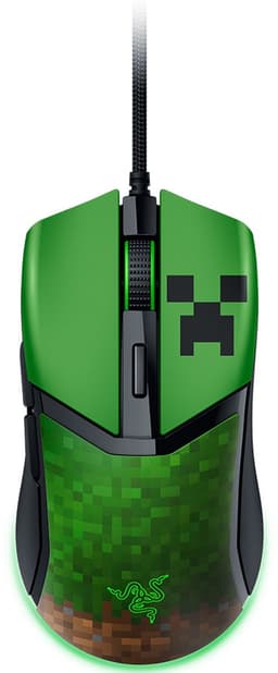 Razer Cobra - Gaming Muis - RGB - 8.500 DPI - Ultra Licht - Minecraft — thumbnail 1