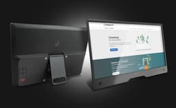 Raspberry Pi 15,6 inch portable monitor - HDMI display - Zwart — thumbnail 3