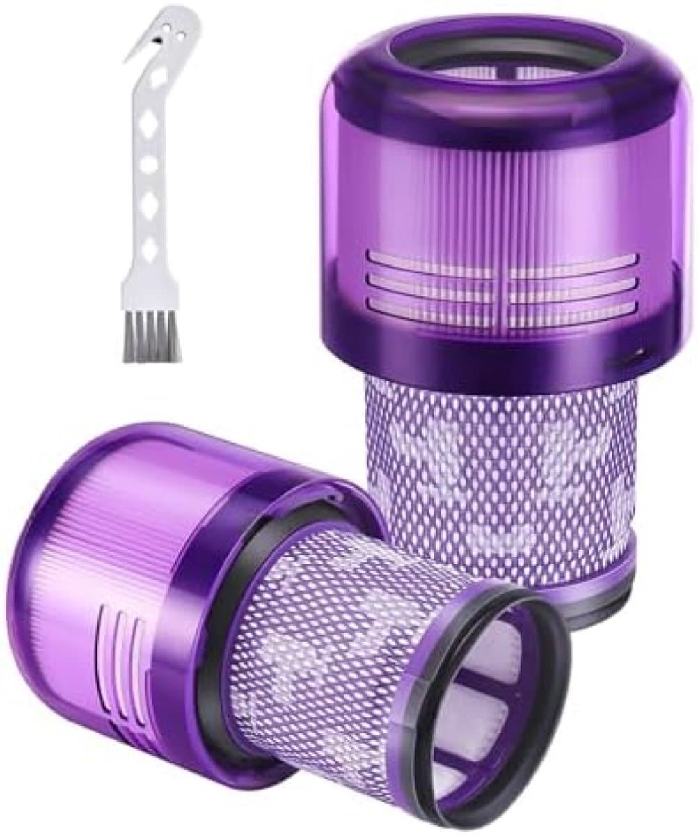 Filters geschikt voor Dyson V12 stofzuiger, geschikt voor Dyson V12 Origin, V12 Detect Slim, V12 Slim+ (2 stuks) — afbeelding 1