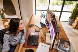 HP – 8K157UT#ABB – 34 inch UWQHD – Curved conferentie – Thunderbolt 4 — thumbnail 4