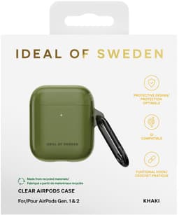 iDeal of Sweden Clear Case voor de Apple AirPods 1 / 2 - Khaki — thumbnail 4
