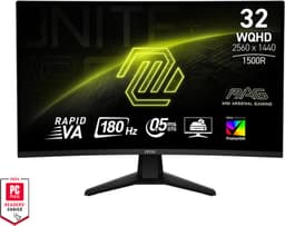 MSI MAG 32CQ6F 31.5'' Curved gaming monitor — thumbnail 1