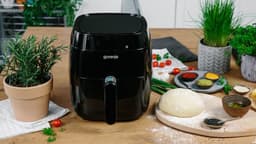 Gorenje AF1409DB Enkel 3,2 l 1400 W Heteluchtfriteuse Zwart — thumbnail 5
