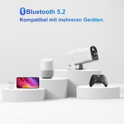 Equivera Mini Beamer - Draagbare Beamer - Beamer - Mini Beamer Projector - Projector - Mini Projector — thumbnail 2