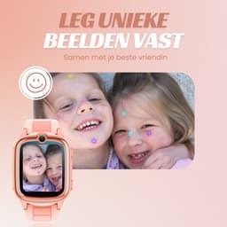 4G Smartwatch kinderen - GPS Horloge kind - HD Videobellen & Stappenteller - Speelgoed - Incl Simkaart — thumbnail 4