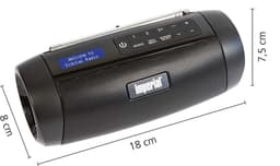 Imperial DABMAN GO – Draagbare DAB+ / FM Radio - Bluetooth – Waterbestendig – Zwart — thumbnail 2
