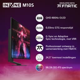 Sony INZONE M10S 27 inch QHD OLED 26.5'' gaming monitor — thumbnail 4