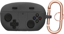 kwmobile Hoes geschikt voor Sony WF-1000XM5 - Siliconen cover voor oordopjes in zwart - Gameconsole design — thumbnail 1
