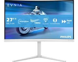 Philips Evnia 27M2C5501 - 27 inch Curved QHD Gaming Monitor - 180Hz