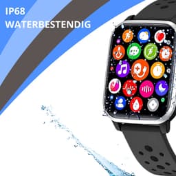 Twenty4seven® Smartwatch Kinderen & Volwassenen - Kinder Sport Horloge - Met Slaapmonitor, Stappenteller & Hartslagmeter en Meer — thumbnail 2