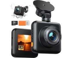 Dashcam voor Auto - Dual - Camerabewaking - Full HD - Zwart