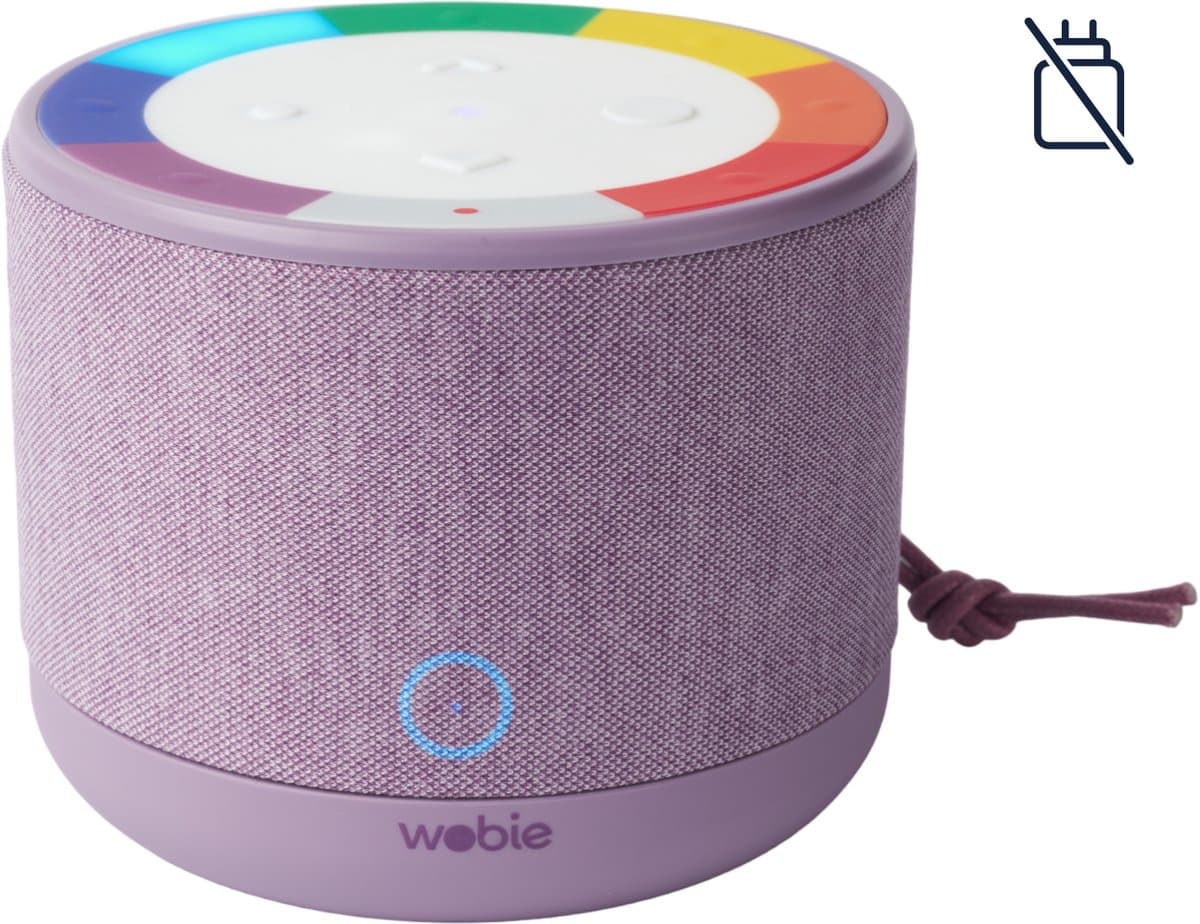 Wobie box violet 2.1 draagbaar luidsprekersysteem — afbeelding 1
