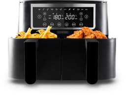 Kitchencook - Airmed 8 - Dubbele Airfryer - 8 Liter - 2600W - 10 Programma’s - 2 Mandjes — thumbnail 1