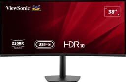 ViewSonic VA3820C UWQHD+ 21:9 Curved Monitor met USB-C Hub ledmonitor — thumbnail 1