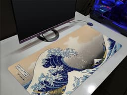 Gaming-muismat Big Wave voor bureau xl 80x30 — thumbnail 5