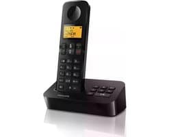 Philips draadloze telefoon D2651B - zwart