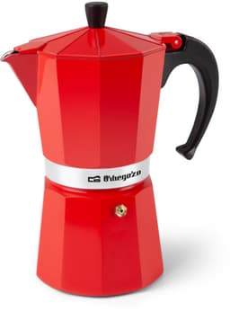Orbegozo Kfr 1240 Koffiezetapparaat Italiaans 12 Bekers Rood — thumbnail 1