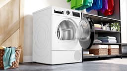 Bosch WQG245D1FG - Serie 6 - Wasdroger - Warmtepompdroger - Blijvend energiezuinig door Zelfreinigende condensor - Droogt zoals jij wilt met Auto Dry - Zeer stil - NL/FR display — thumbnail 5