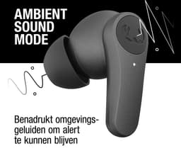 Fresh ’n Rebel Twins Rise - Draadloze Oordopjes met Noise Cancelling - Draadloos Opladen - 30 Uur Speelduur - Storm Grey — thumbnail 4