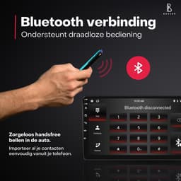 Boscer Autoradio 2Din Universeel - Android 15 - Apple Carplay & Android Auto - 10.1 Inch HD Touchscreen - GPS Navigatiesysteem - 2+64GB - Externe Microfoon & Achteruitrijcamera — thumbnail 4