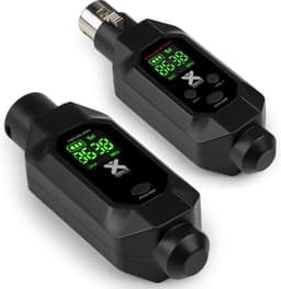 Vonyx WAT200 draadloze zender en ontvanger voor microfoons - snap-on XLR adapter - UHF — thumbnail 5