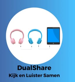 WiseQ HERO Kinder Koptelefoon – Blauwe Draadloze Kinderkoptelefoon Bluetooth – 13dB Geluidsdempend – 38u Bluetooth & Microfoon – Blauw — thumbnail 4