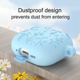 YONO Hoesje geschikt voor Airpods 4 - Case - Special Siliconen - Blauw — thumbnail 2