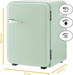 Equivera Mini Fridge for Drinks - Kleine Koelkast - Mini Koelkasten - Minibar - Mini Fridge - Mini Koelkast - Mini Koelkastje - Must have voor in Huis! — thumbnail 2