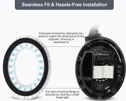 Oorkussen geschikt voor Bose QuietComfort 35 ii - Wit — thumbnail 2