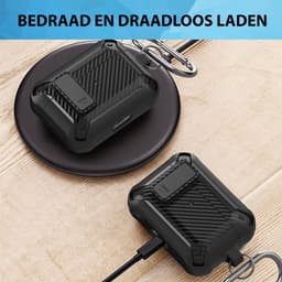 YONO Hoesje geschikt voor Airpods Pro 2 -1 - Case - Lock - Carbon Look — thumbnail 4