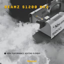 Rookmachine - Beamz S1200 MKII rookmachine 1200W met timer en regelbare output — thumbnail 4
