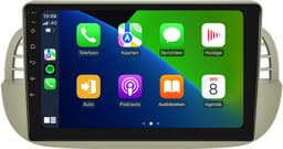 Carplay autoradio voor Fiat 500 Beige | 2007 t/m 2015 | Android 13 | Draadloos Apple Carplay & Android auto | 2GB + 32GB | 8-Core processor | Davilon | 2025 model | 2007 2008 2009 2010 2011 2012 2013 2014 2015 | Bluetooth & Wifi — thumbnail 5