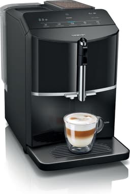 Siemens EQ300 TF301E19 - Volautomaat espressomachine - Zwart - Koffiemachine met bonen — thumbnail 1
