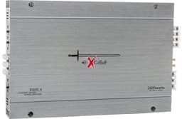 Excalibur X600.4 - Autoversterker - 4-Kanaals - 2400W Piek / 4 x 60W RMS / 2 x 120W RMS - 4Ω - Variabele Crossover (High/Low Pass) - MOSFET Voedingsmodule — thumbnail 2