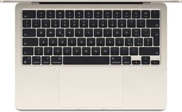 Apple MacBook Air (2024) - MRXT3N/A - 13.6 - M3 - 8 GB - 256 GB - Starlight — thumbnail 4