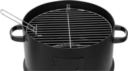 LUND Smoker Verticale Rookoven 80 cm Smoker Barbecue met Dubbele Kamer, Thermometer & Luchtregeling — thumbnail 4
