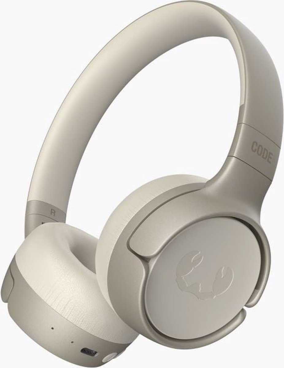 Fresh ‘n Rebel Code Fuse – Draadloze on-ear koptelefoon - Bluetooth - 30 uur Speeltijd - Beige - Silky Sand — afbeelding 1