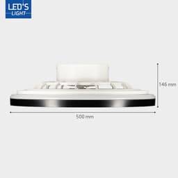 LED's Light - Plafondventilator met verlichting - Ø 48 cm - Zomer- en winterstand - Dimbaar - Met afstandsbediening — thumbnail 5