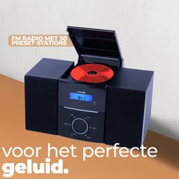 Denver FM Radio CD Speler - Wekkerradio - 30 voorkeuzezenders - AUX - MCA240 — thumbnail 5