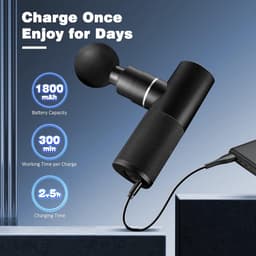Massage gun - Massage apparaat - Professioneel - Massagegun - Must have voor iedereen! — thumbnail 2