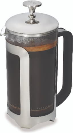 La Cafetière Roma Roestvrij Staal French Press Koffiezetapparaat met Brede Handgreep — thumbnail 1