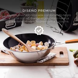 Wokpan San Ignacio COMPACT SG Ø 28 cm Zwart Aluminium — thumbnail 5