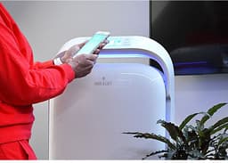Haus & Luft - Luchtreiniger met HEPA filter - Werkt op WiFi/App - Air Purifier - 481m3/u - 4 snelheden - Geschikt voor ruimtes tot 50m² - Wit — thumbnail 3