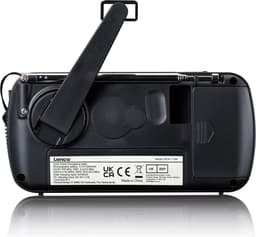 Lenco Noodradio - Draagbare opwindbare Radio - Radio op batterijen - Powerbank - Zaklamp - Noodpakket - MCR-113BK - Zwart — thumbnail 4