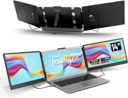 Stellar Cable-Model Triple Portable Monitor - 14 Inch Full HD - Extra beeldscherm laptop - Draagbaar monitor - Draagbare scherm voor laptop - HDMI - Type C — thumbnail 2