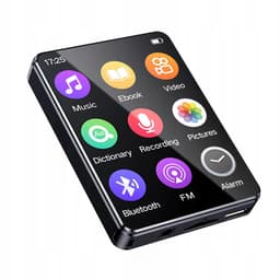 Bluetooth MP3-speler - 2.4" Touchscreen & Bluetooth 5.0 - 67×48×10mm - HiFi-geluid & 12u Batterij - Met FM-radio - Voor Studenten & Onderweg — thumbnail 2