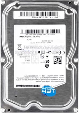 Harde Schijf - Opslagmedium - Bestanden Opslaan - SATA Interface - 500 GB - Zilver — thumbnail 1