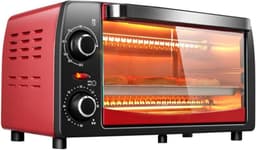 Mini Oven - Kleine Oven Elektrisch - Veelzijdig Koken - Energiebesparend - 12L - Zilver — thumbnail 1